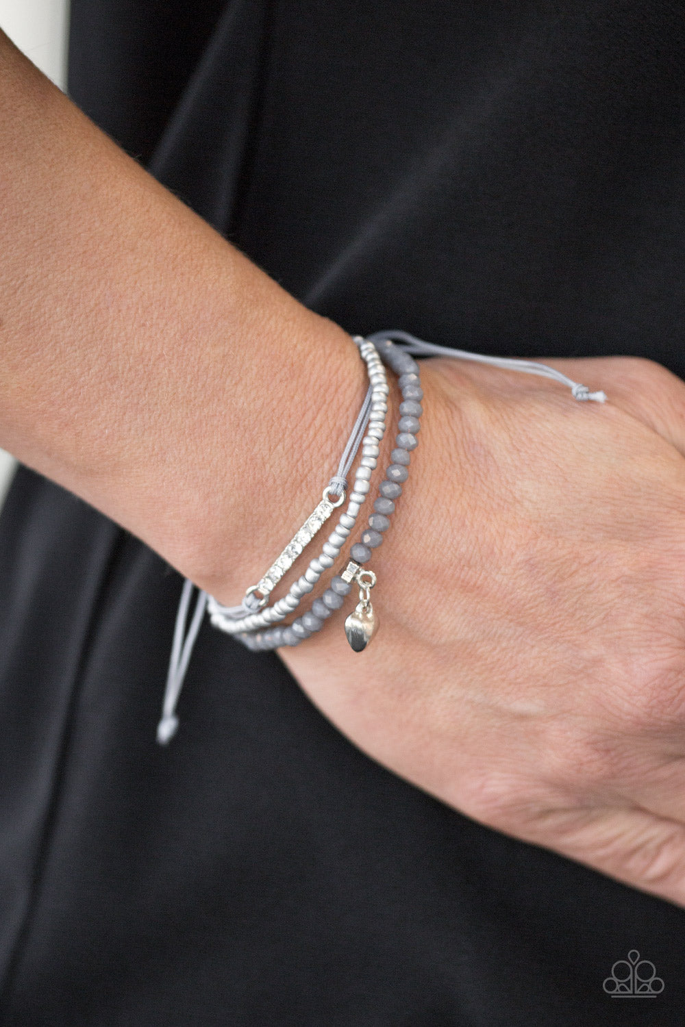 Reckless Romance - Silver Paparazzi Bracelet