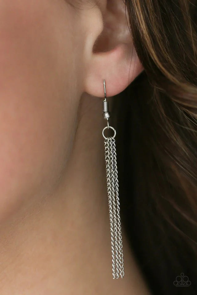 City Casual - Silver Paparazzi Necklace