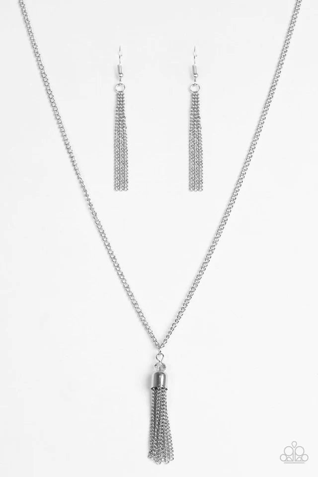 City Casual - Silver Paparazzi Necklace