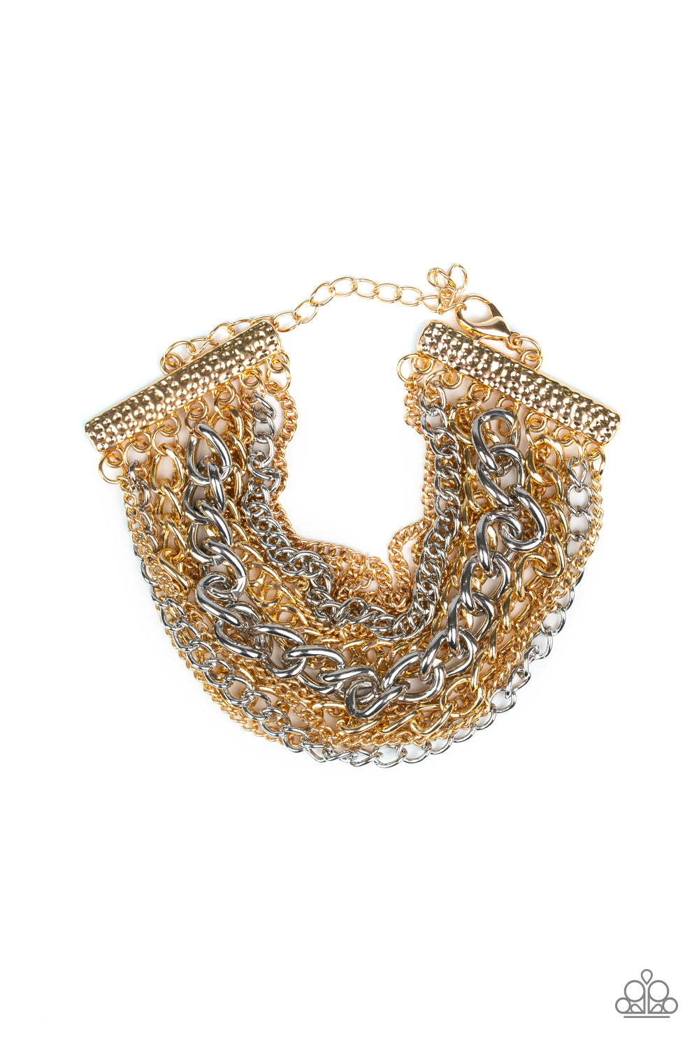 Metallic Horizon - Gold Bracelet