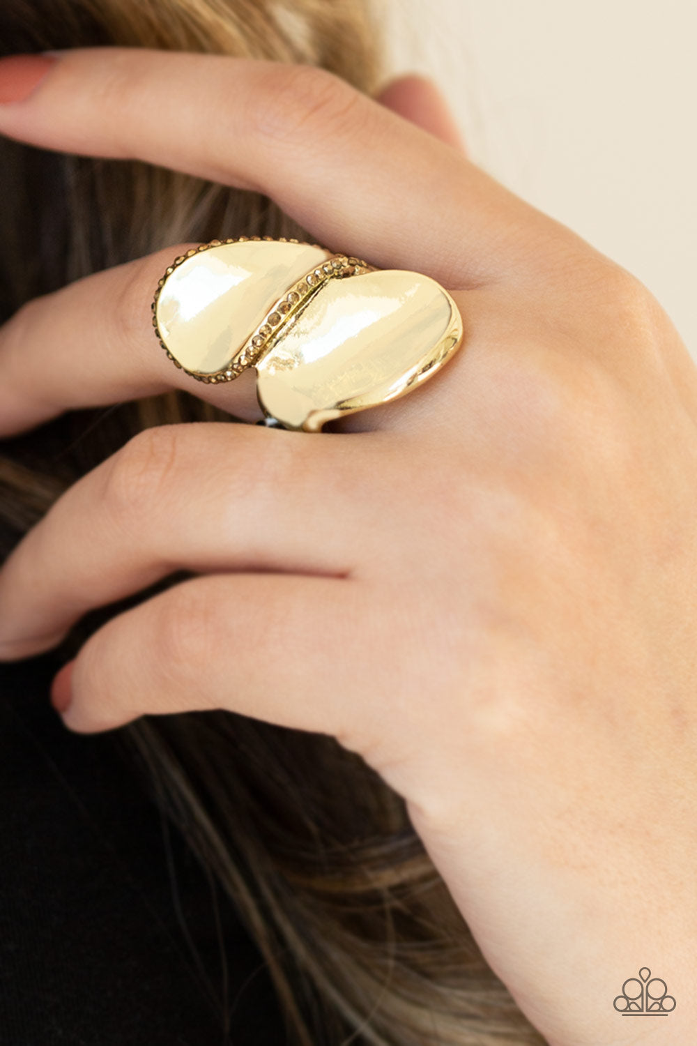 Fabulously Folded - Brass Ring