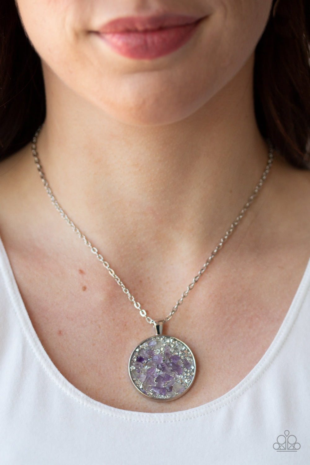 Glam Crush Monday - Purple Necklace
