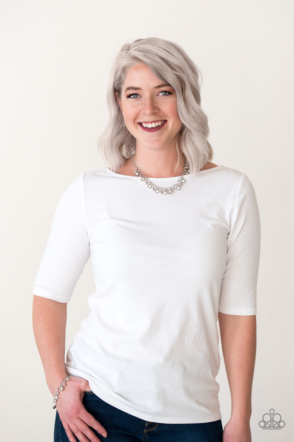 Big Freeze - Silver Necklace