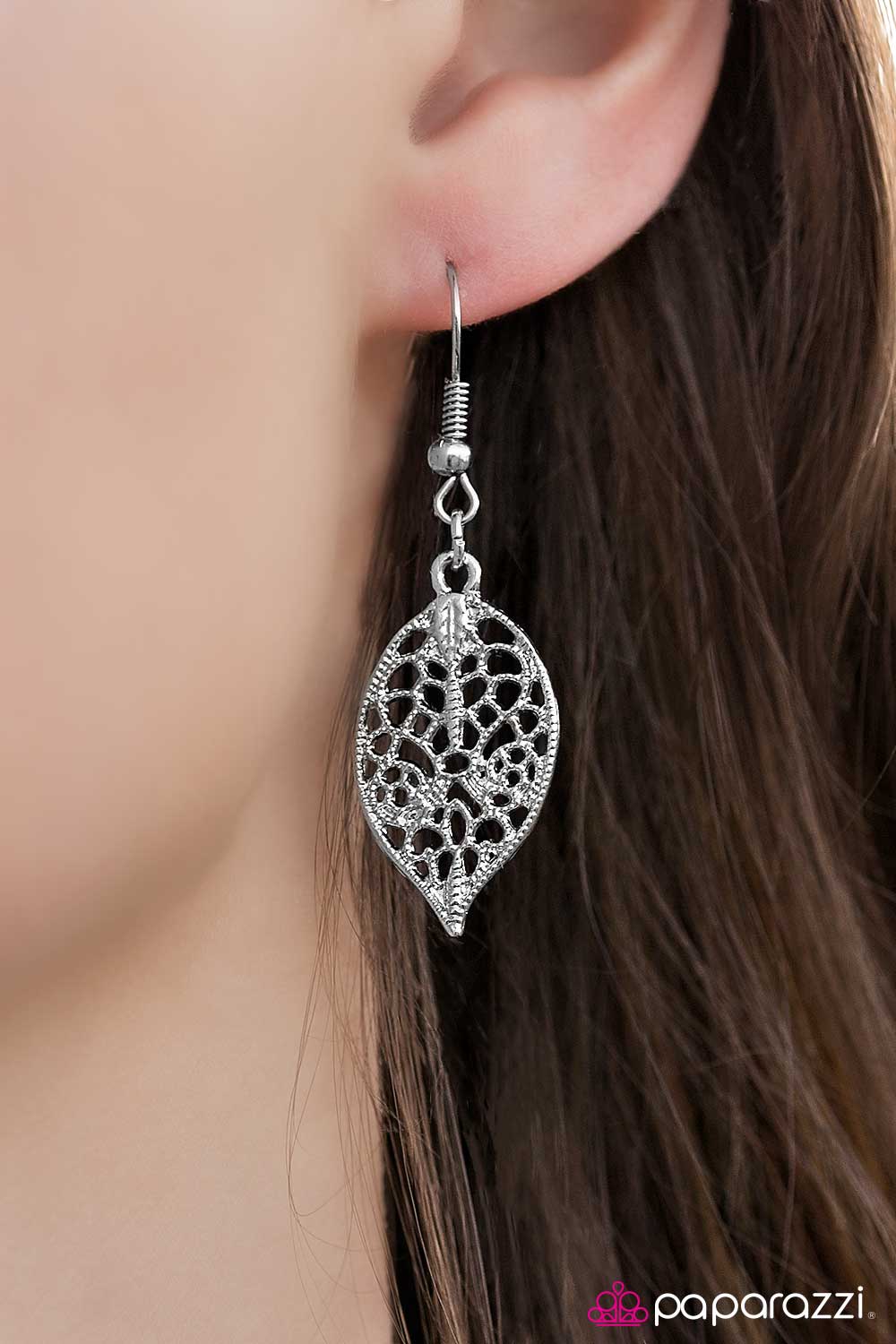 LEAF An Impression - Silver Necklace