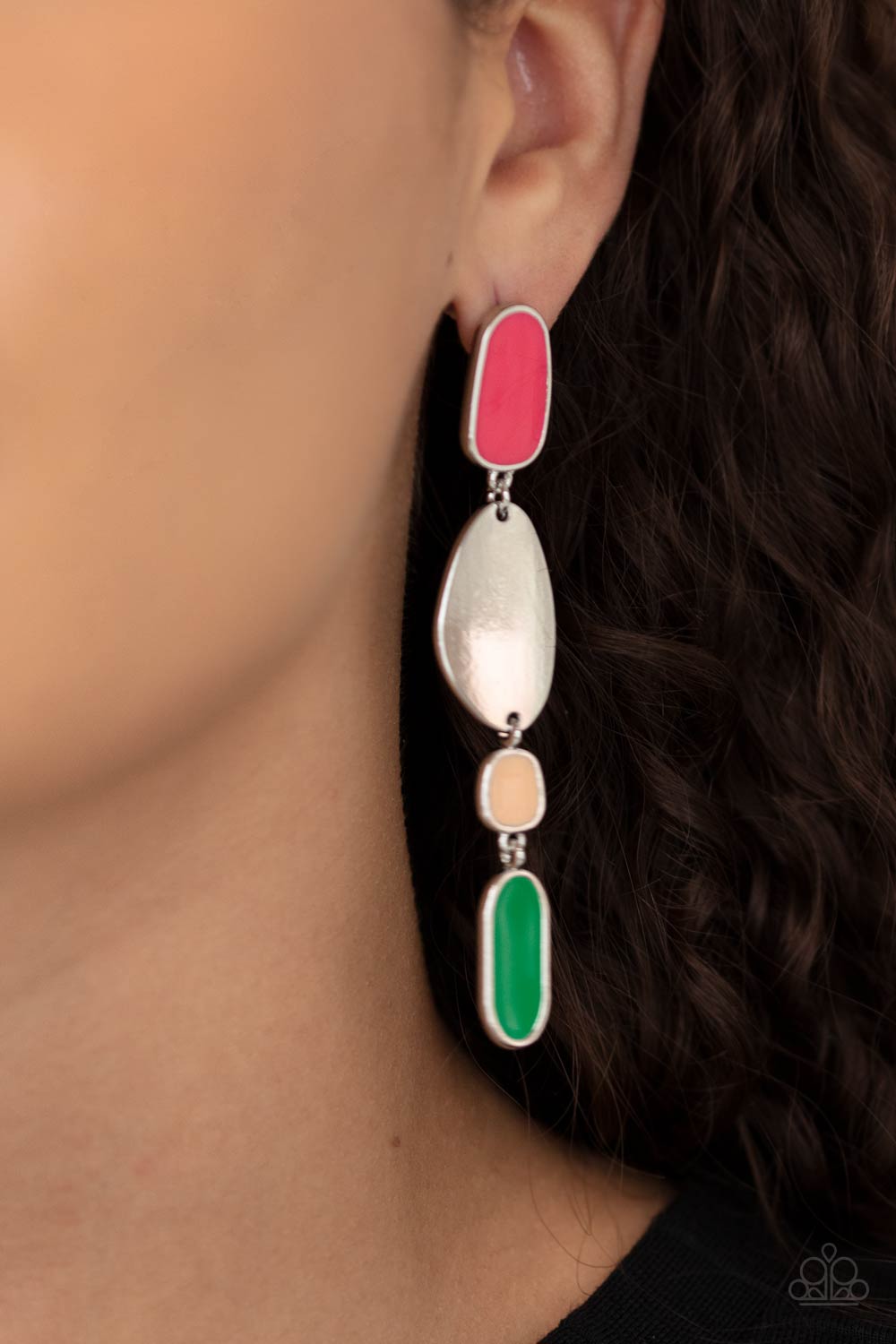 Deco By Design - Multi Paparazzi Earring