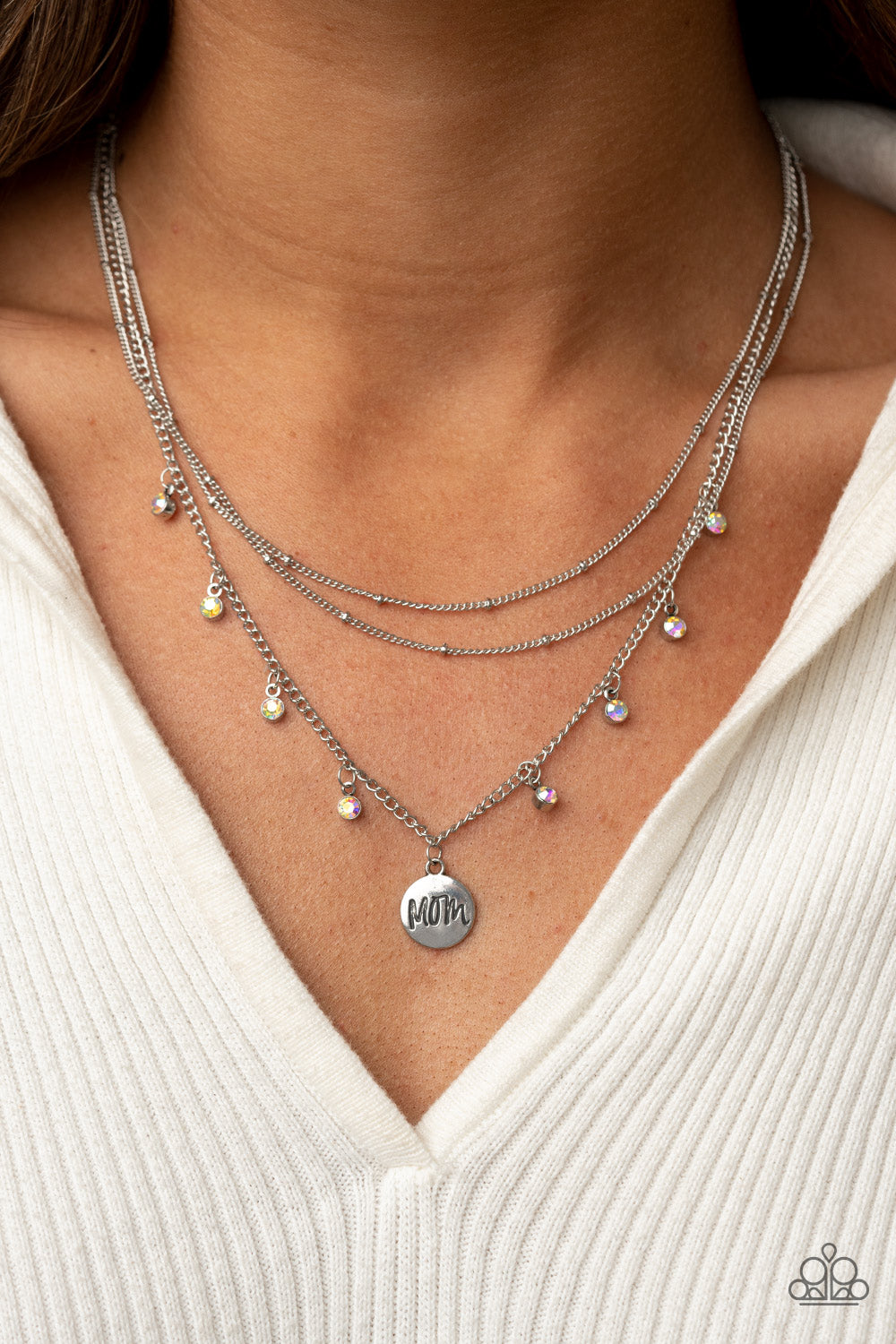 Ode To Mom - Multi Paparazzi Necklace