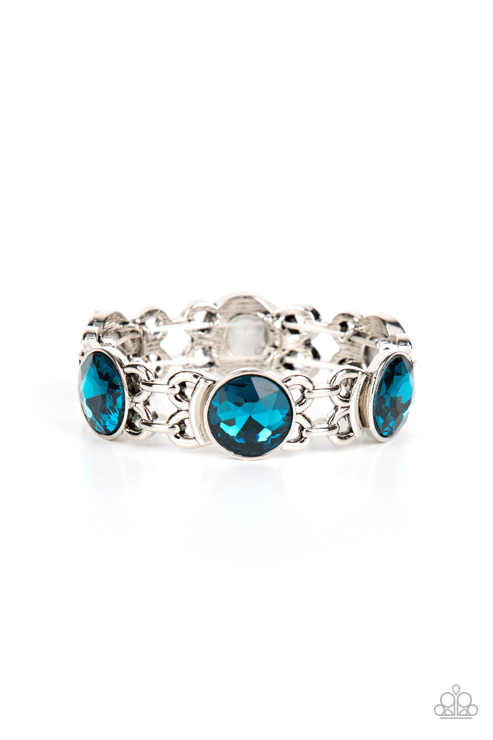 Devoted to Drama - Blue Paparazzi Bracelet