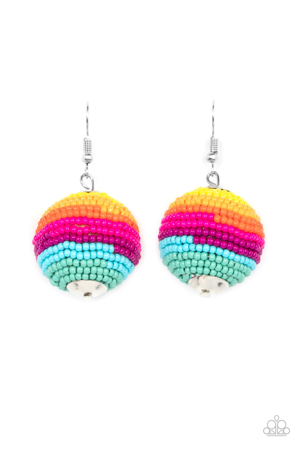 Zest Fest - Multi Paparazzi Earring