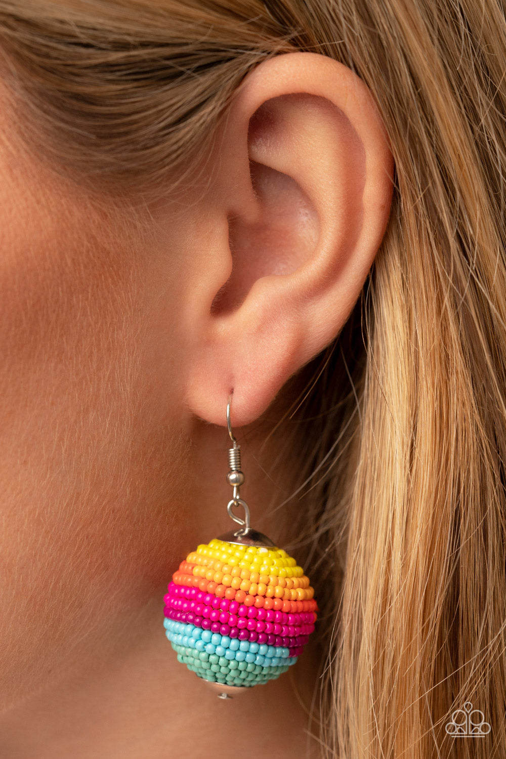 Zest Fest - Multi Paparazzi Earring