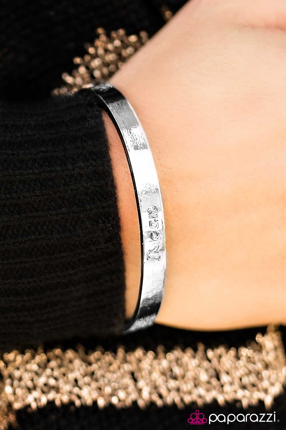I Can... - Silver Paparazzi Bracelet