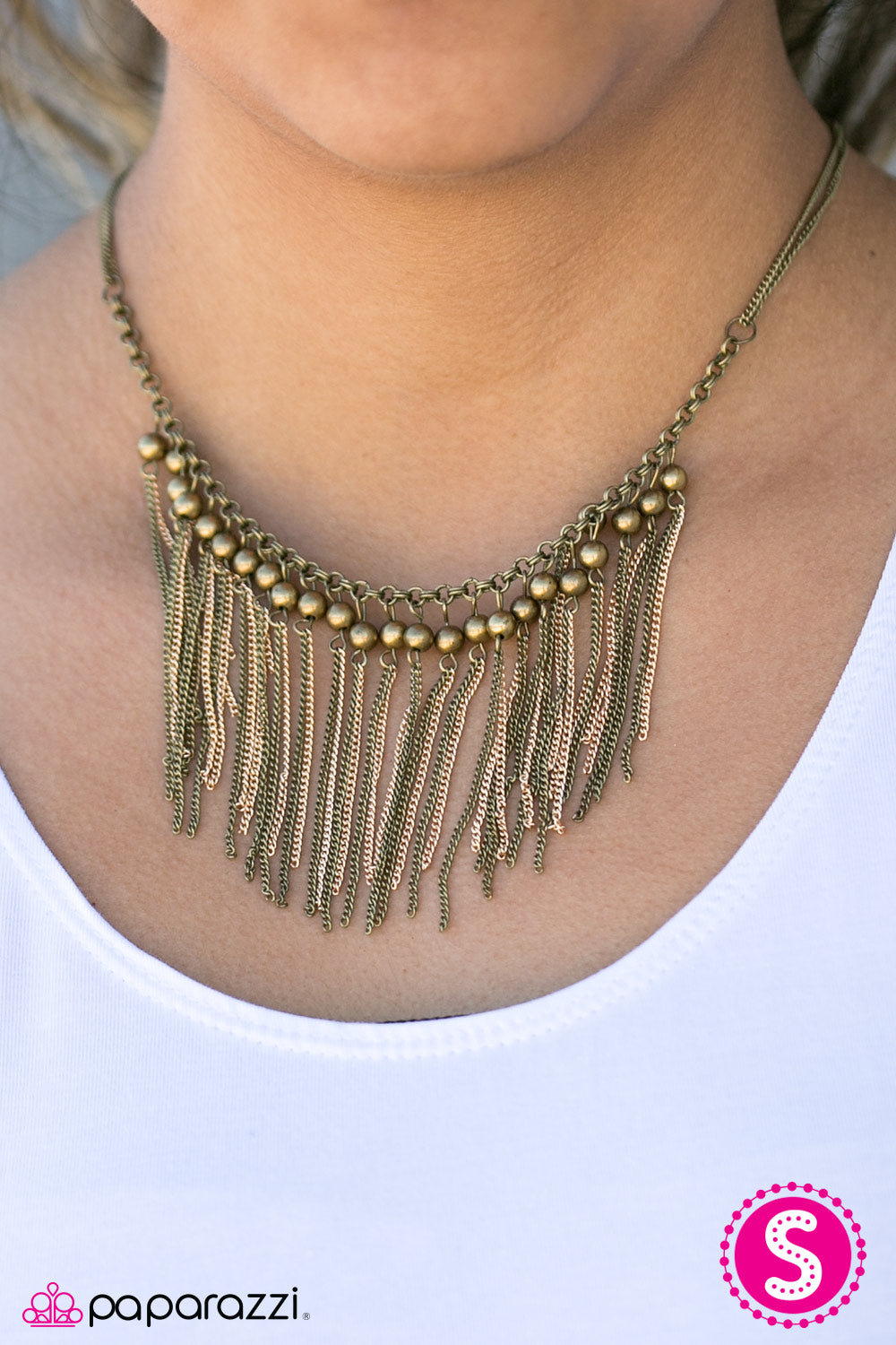 BEAD Daring! - Brass Necklace
