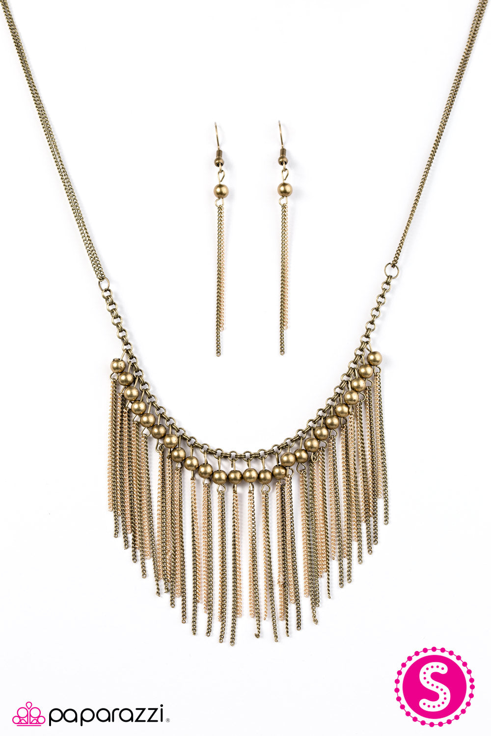 BEAD Daring! - Brass Necklace