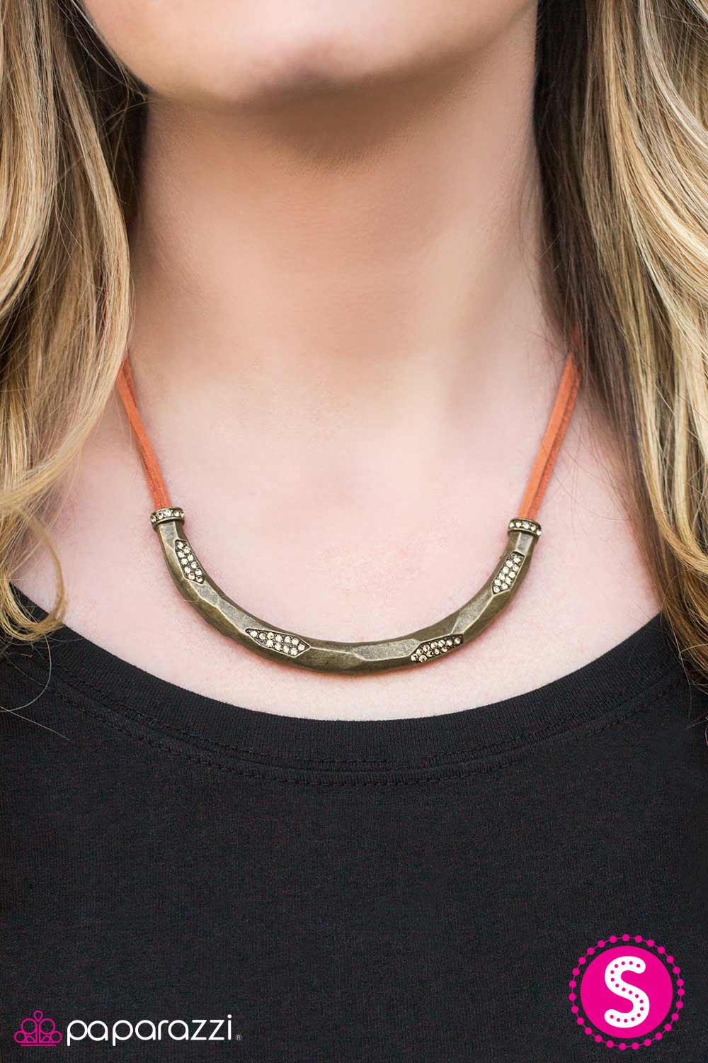 The GLITTER Rush - Orange Necklace