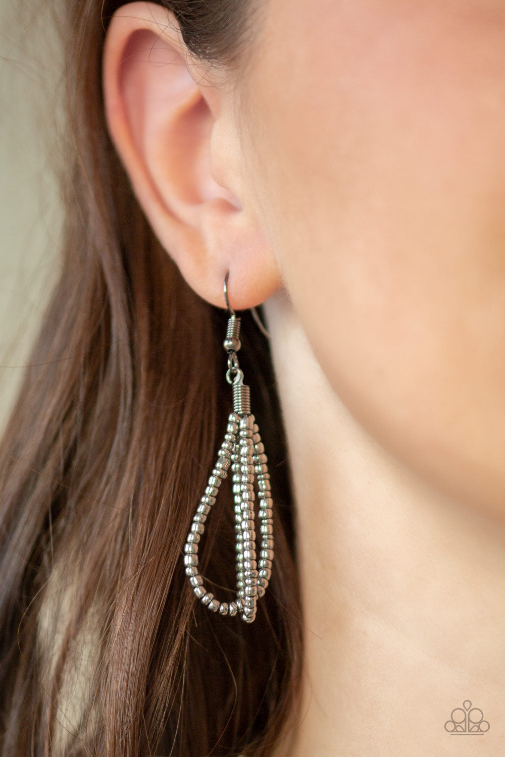 Brazilian Brilliance - Silver Paparazzi Necklace