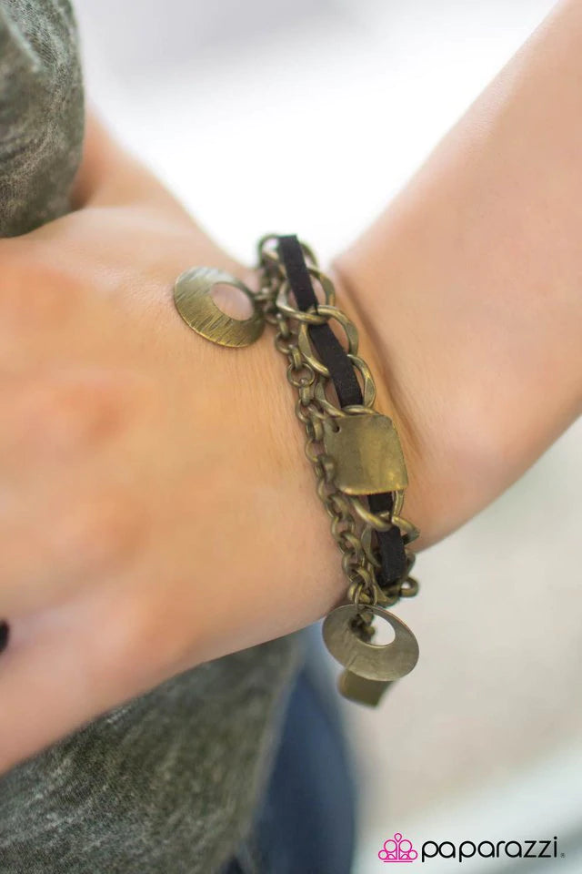 Fashion Fusion - Brass Bracelet