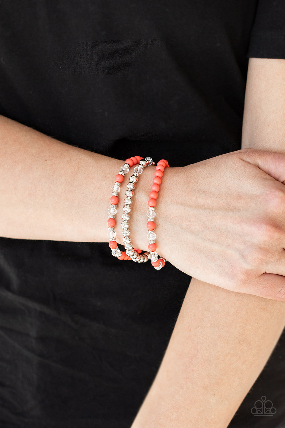Irresistibly Irresistible - Orange Bracelet