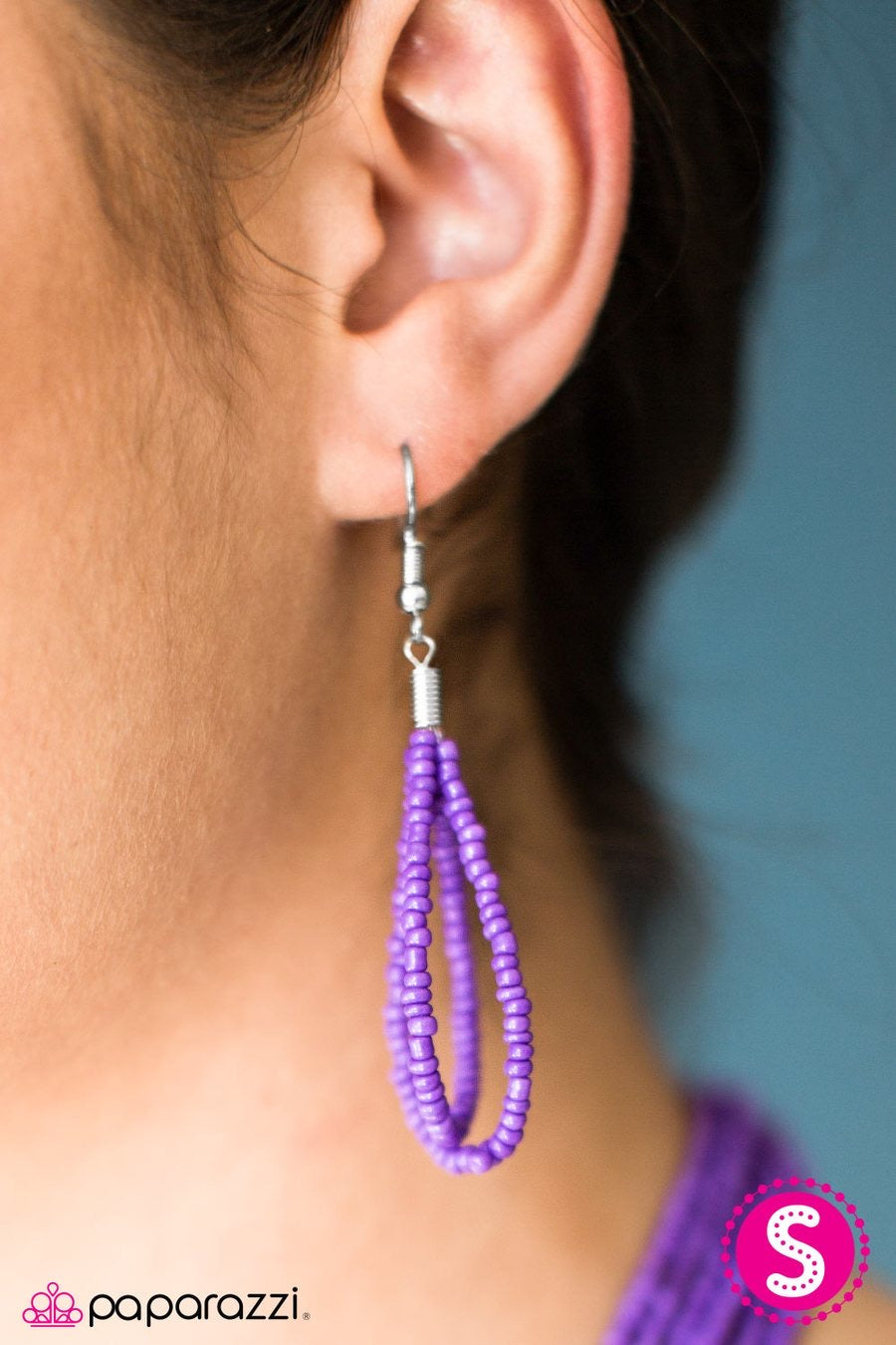 Crash The Party - Purple Necklace