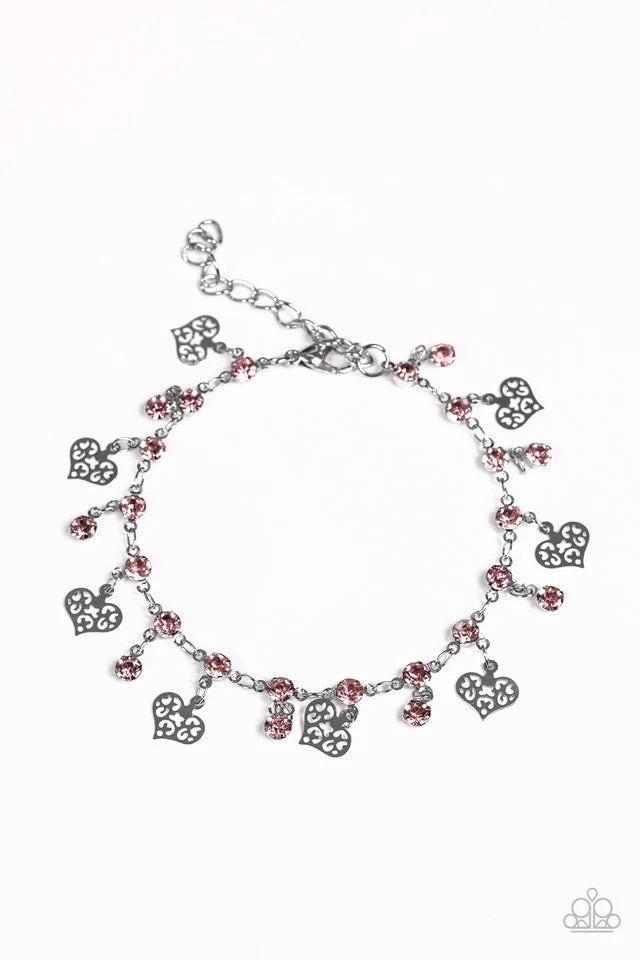 If My Heart Had Windows - Pink Paparazzi Bracelet