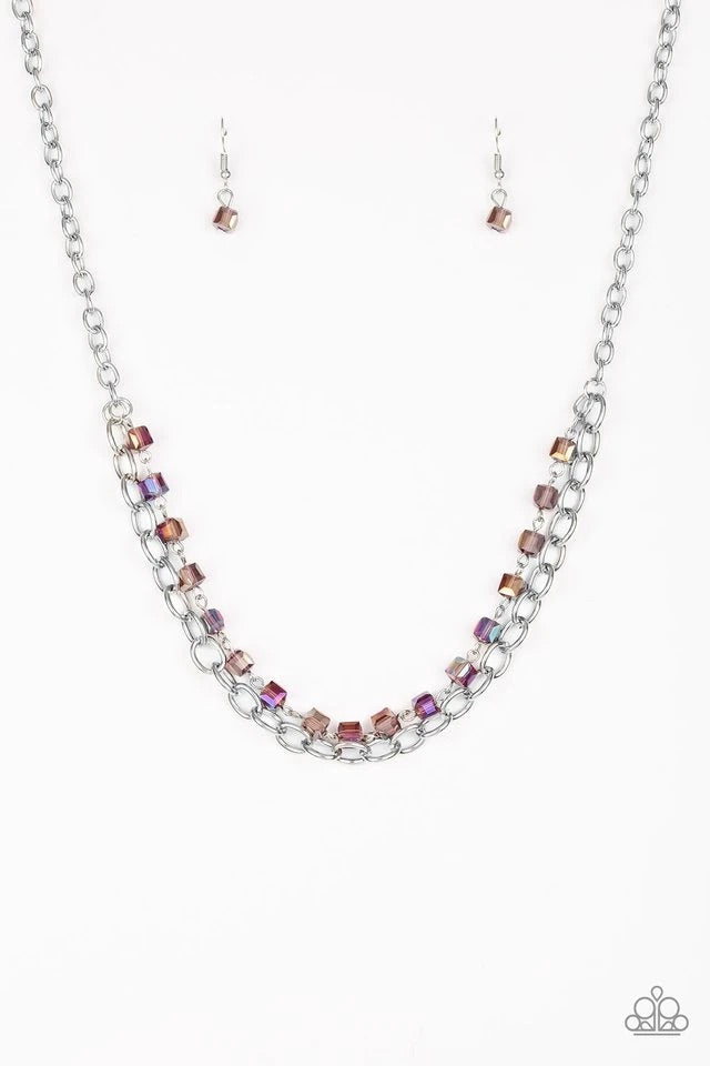 Block Party Princess - Purple Paparazzi Necklace