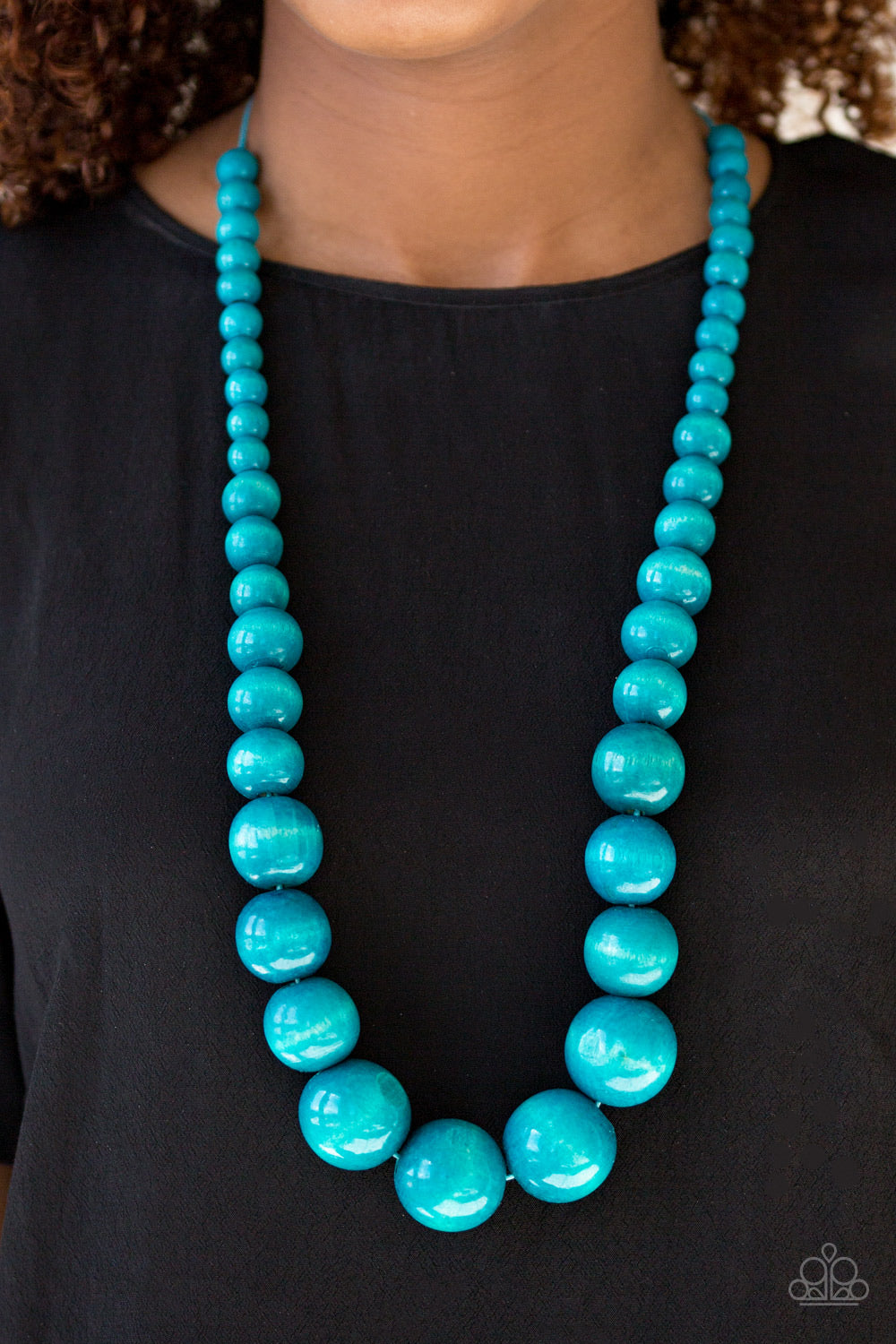 Effortlessly Everglades - Blue Necklace