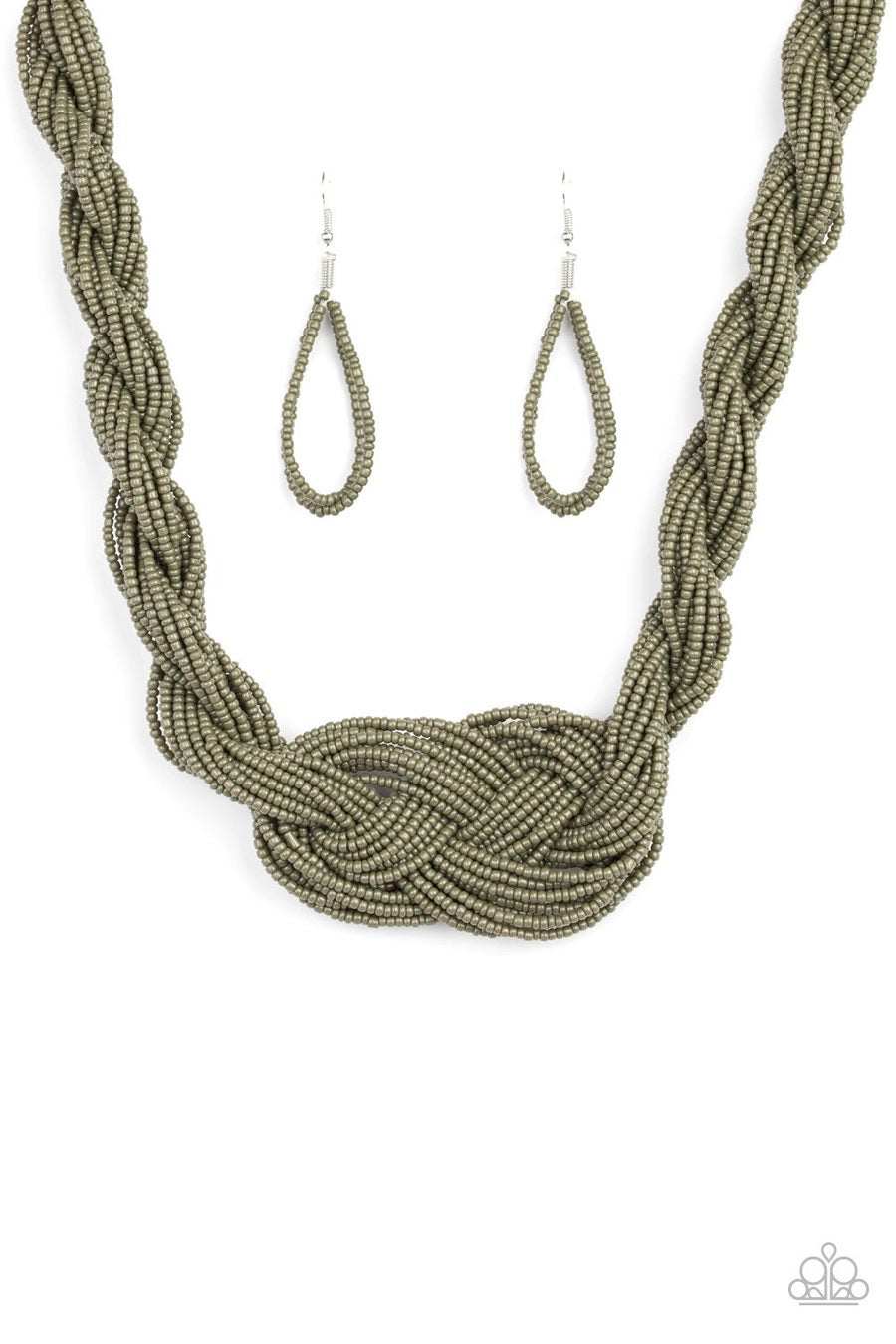 A Standing Ovation - Green Paparazzi Necklace