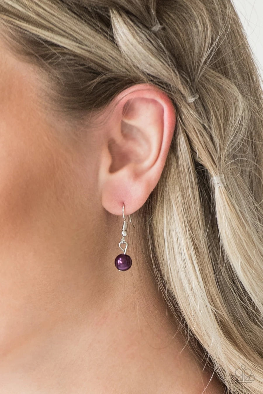 Eloquently Eloquent - Purple Necklace
