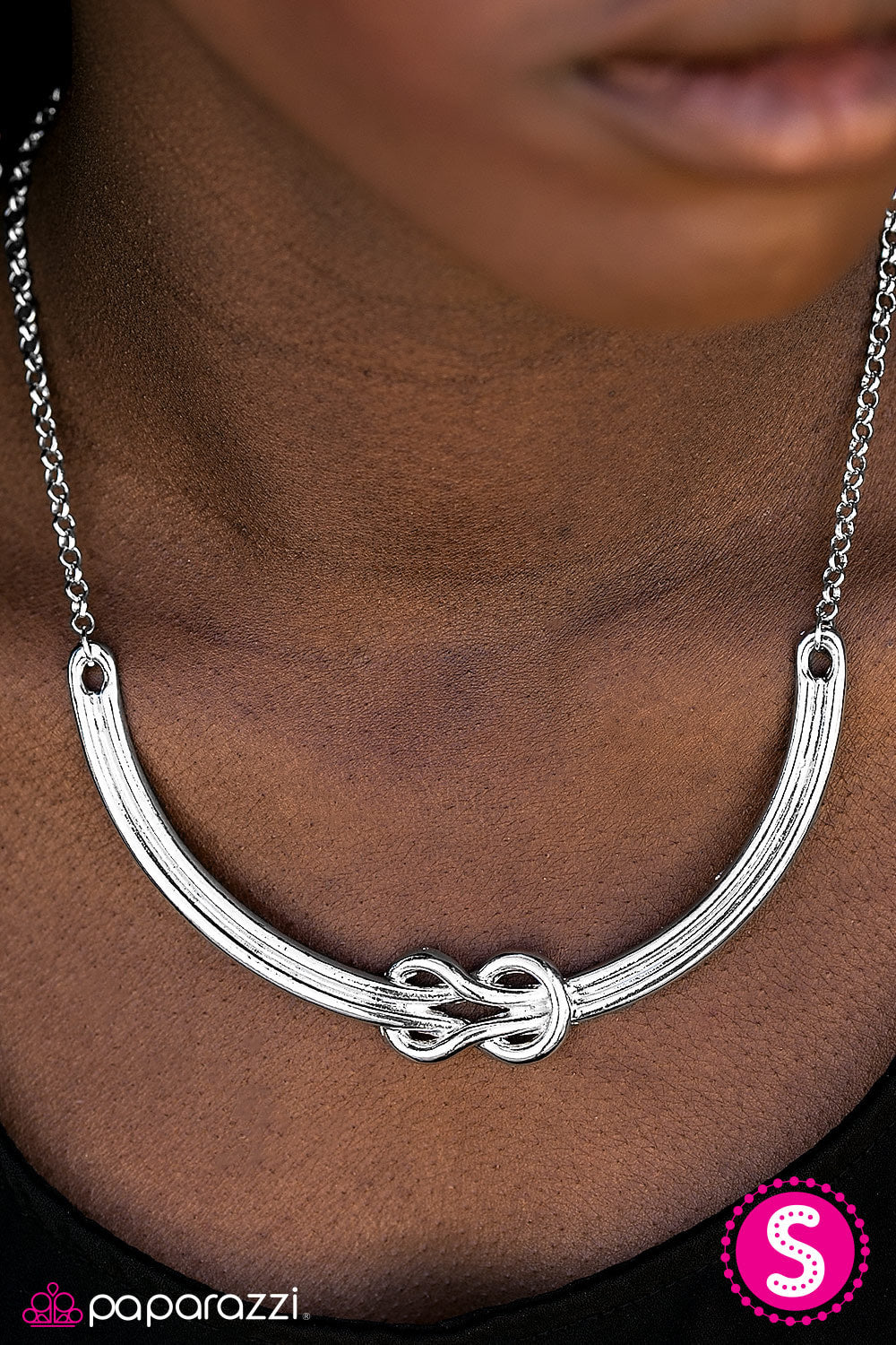 What's KNOT To Like? - Silver Necklace