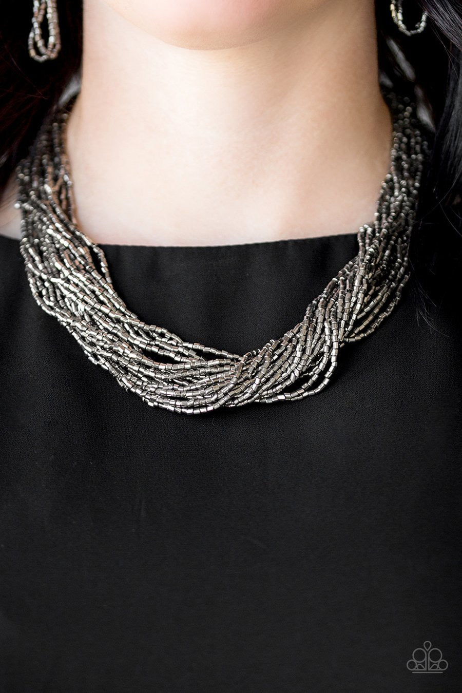 The Speed of Starlight - Gunmetal Necklace