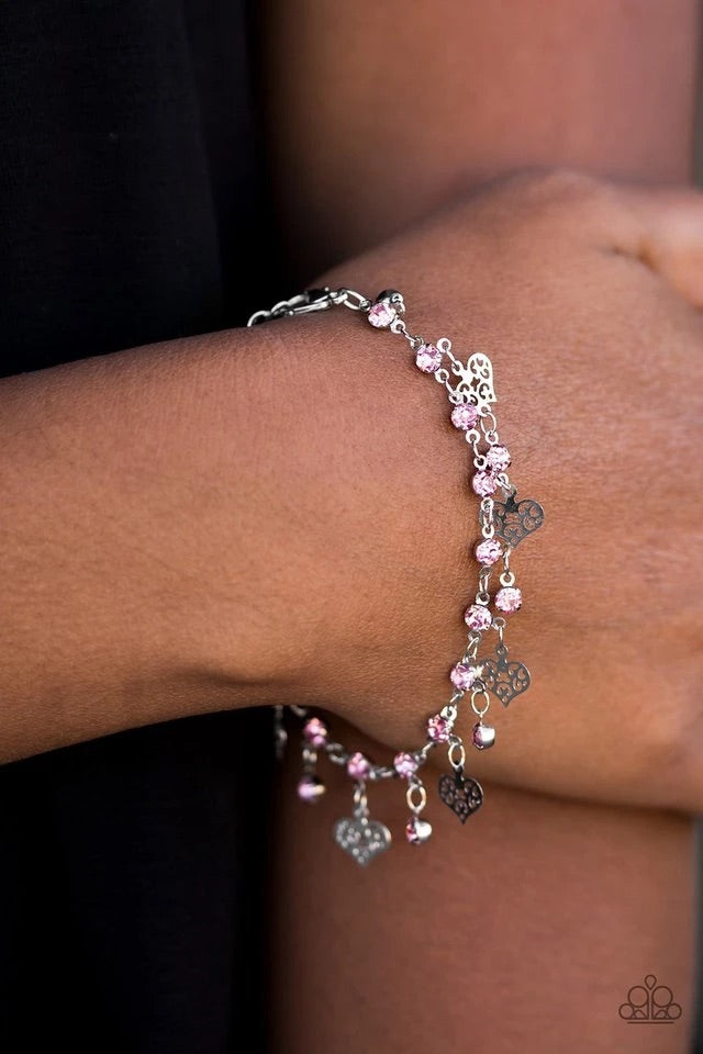 If My Heart Had Windows - Pink Paparazzi Bracelet