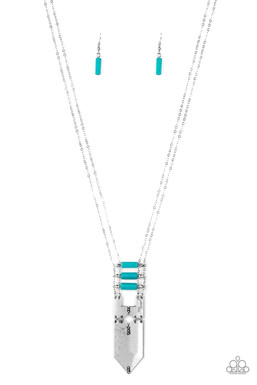 Triassic Era - Blue Necklace