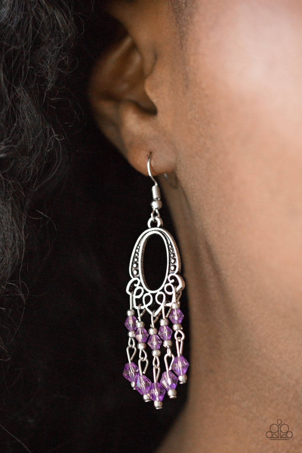 Not The Only Fish In The Sea - Purple Earring