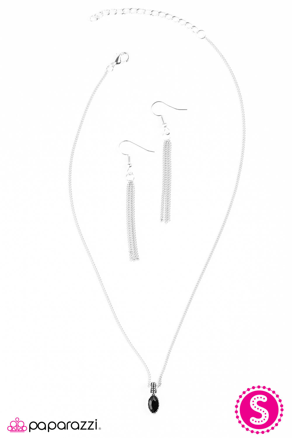 As Soon As POSH-ible! - Black Necklace