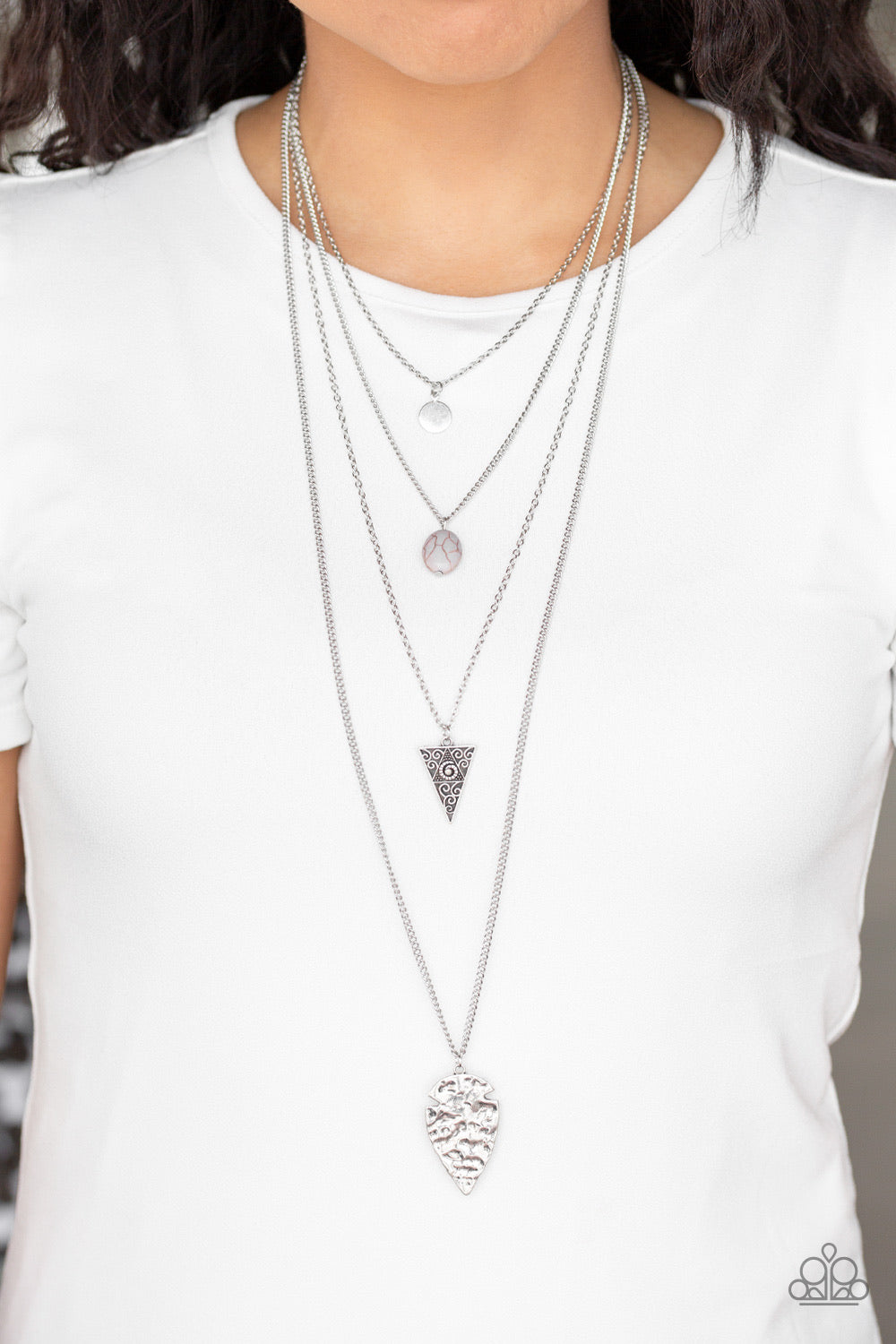 Grounded In ARTIFACT - Silver Necklace