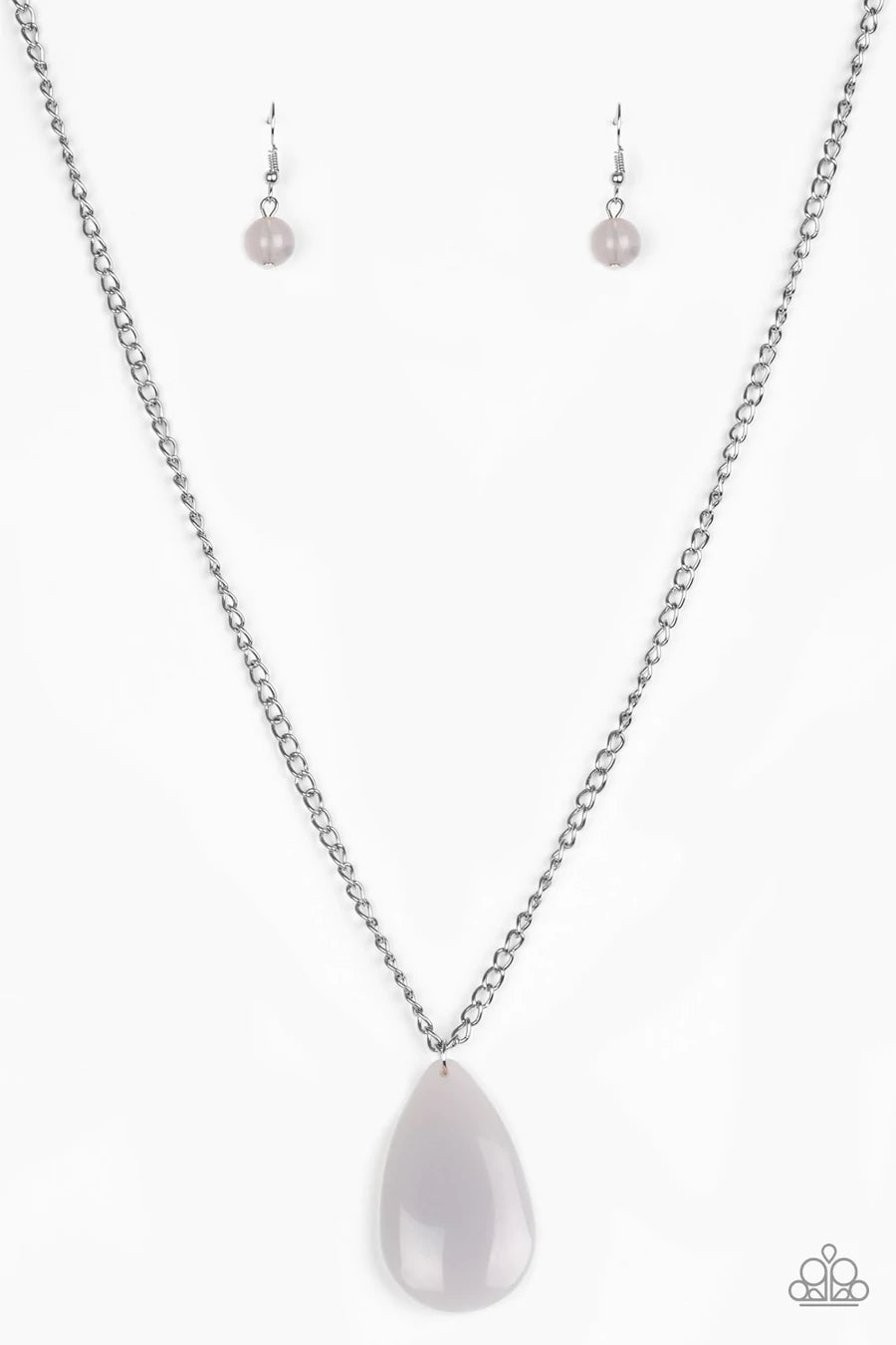 So Pop-YOU-lar - Silver Necklace