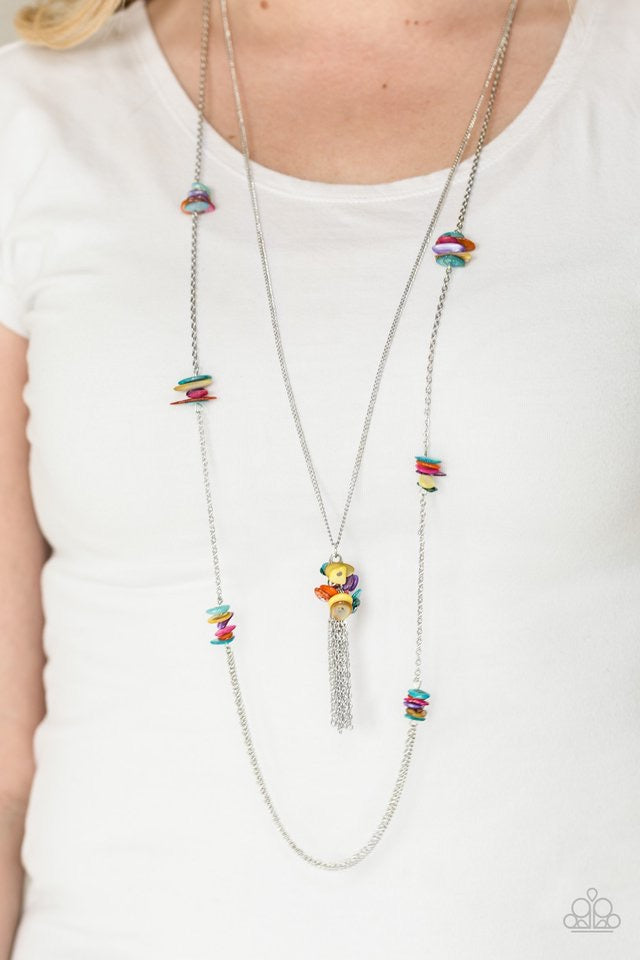 Cliff Cache - Multi Paparazzi Necklace