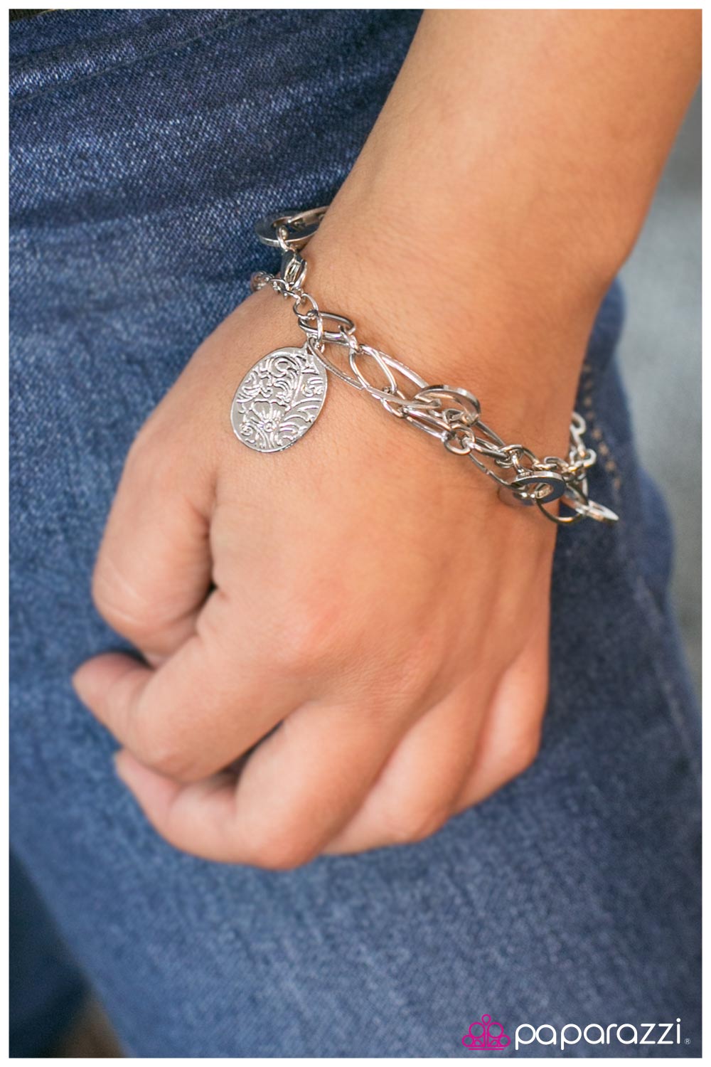 Once In A Lifetime - Silver Paparazzi Bracelet