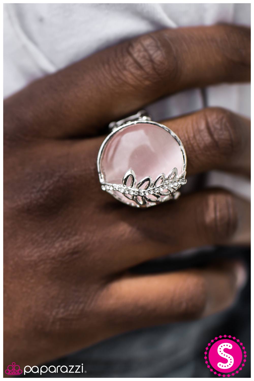 Under The Harvest Moon - Pink Paparazzi Ring