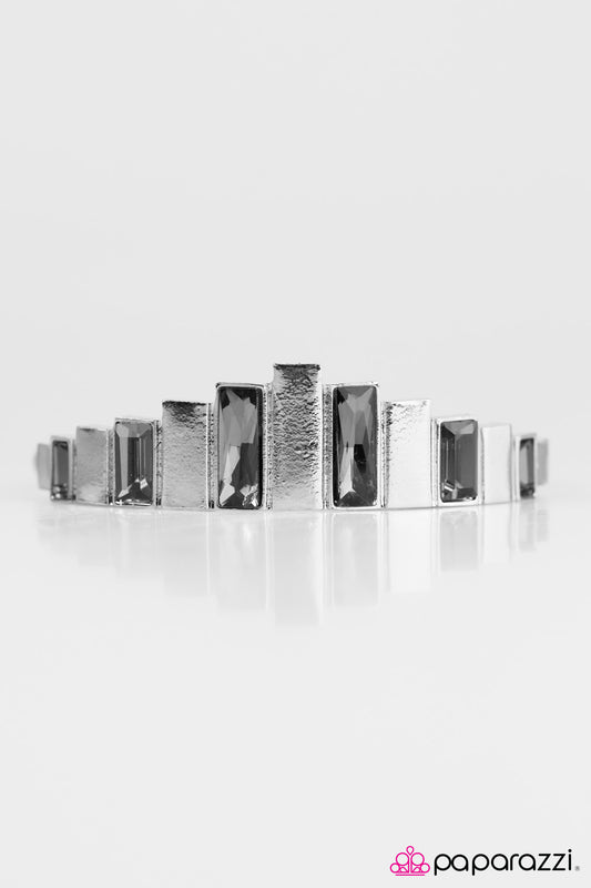 Modern Metro - Silver Paparazzi Bracelet