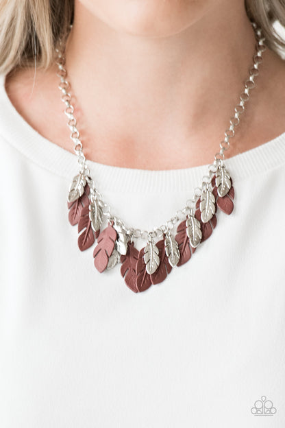 Rule The Roost - Brown Paparazzi Necklace