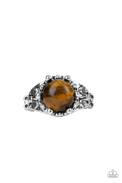 Mojave Treasure - Brown Paparazzi Ring