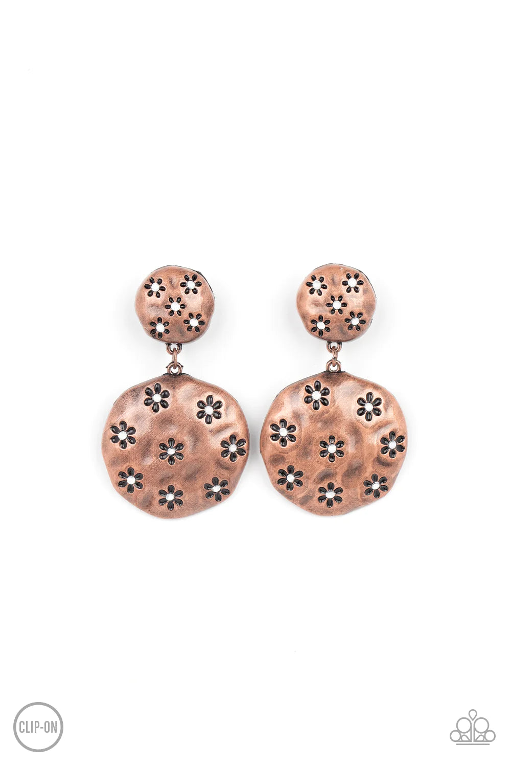 Industrial Fairytale - Copper Paparazzi Earring