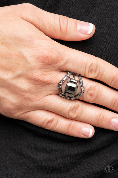 Jazzy Jewels - Black Paparazzi Ring