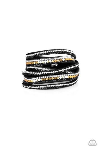 Rock Star Attitude - Black Paparazzi Bracelet