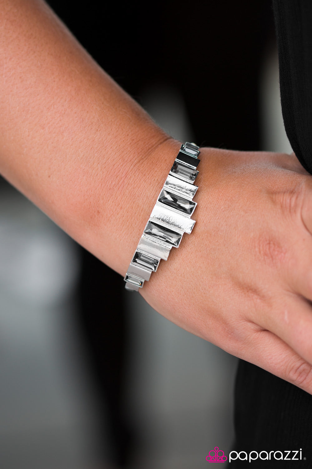 Modern Metro - Silver Paparazzi Bracelet