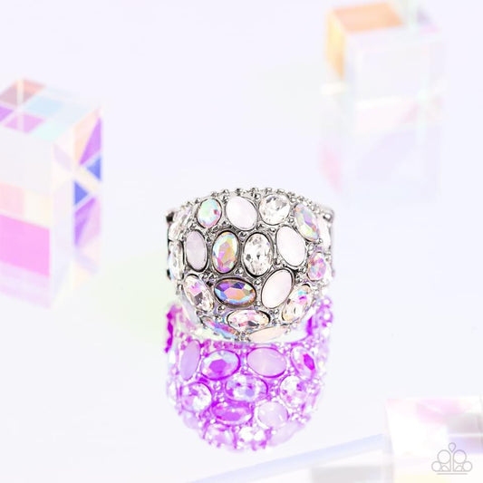BLING Loud and Proud - White Paparazzi Ring
