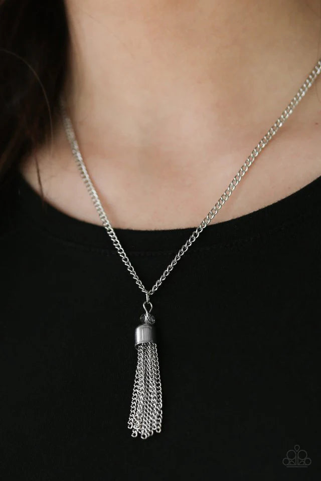 City Casual - Silver Paparazzi Necklace