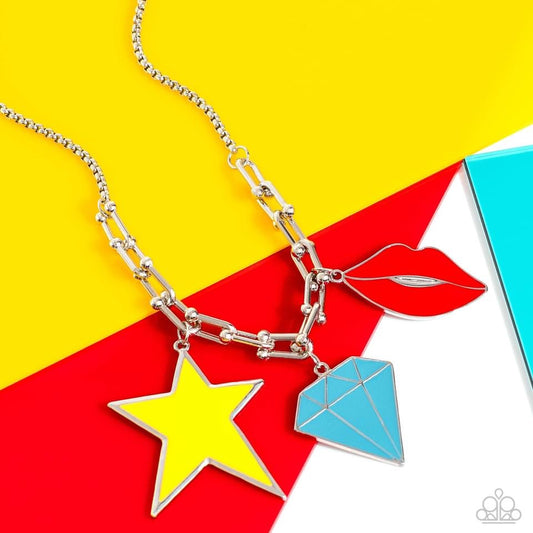 Scouting Shapes - Multi Paparazzi Necklace