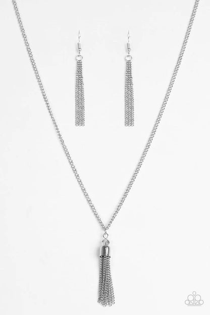 City Casual - Silver Paparazzi Necklace