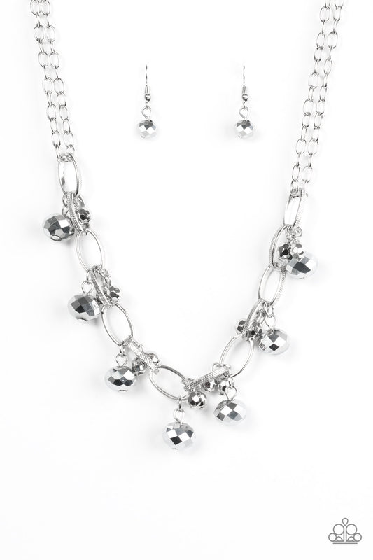 Let’s Get This FASHION Show On The Road! - Silver Necklace