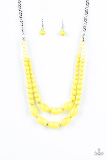 Sundae Shoppe - Yellow Necklace